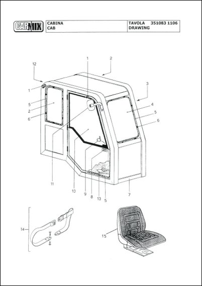 Бетоносмеситель с самозагрузкой CARMIX 5.5XL