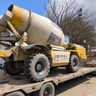 Carmix 45 FX для мостового строительства: срочная отправка техники на объект в районе Дебальцево